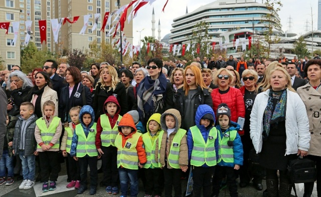 ULU ÖNDER MUSTAFA KEMAL ATATÜRK, ATAŞEHİR’DE ANILDI 2017