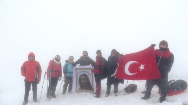 Ilgazdağı Sevgi Şima DEDE anısına Kış tırmanışı