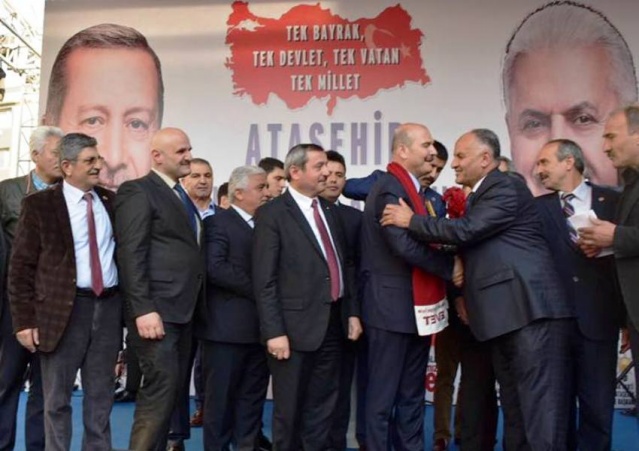 İçişleri Bakanı Süleyman Soylu Ataşehir Referandum Çalışması 2017