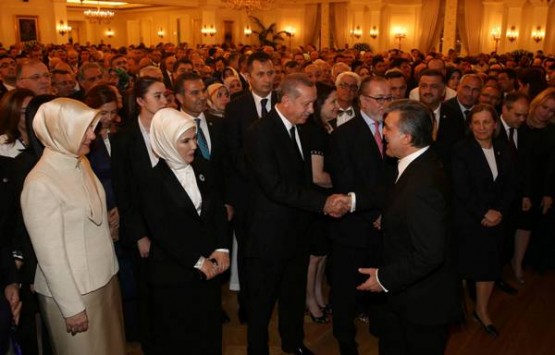 Tayyip Erddoğan, Abdullah Gül, Cumhurbaşkanı resepsiyon