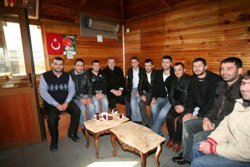 TAYYİP ERDOĞAN, BATI ATAŞEHİR ŞİRİN TAKSİ ZİYARETİ