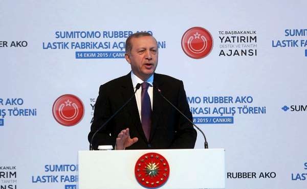 Çankırı Lastik Fabrikası Açılışı 2015