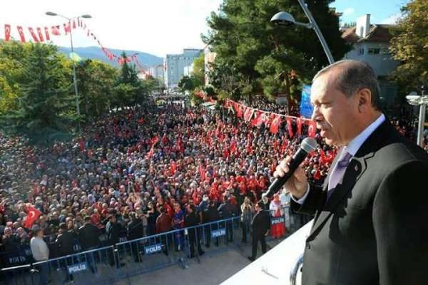Cumhurbaşkanı Tayyip Erdoğan, Çankırı Ziyareti 2015