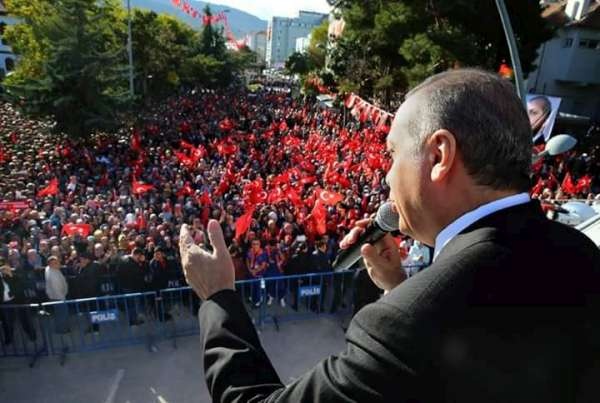 Cumhurbaşkanı Tayyip Erdoğan, Çankırı Ziyareti 2015