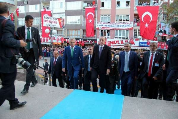 Cumhurbaşkanı Tayyip Erdoğan, Çankırı Ziyareti 2015
