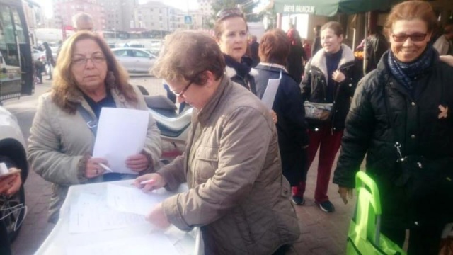 Tecavüz Mağdurları Yasası Protesto su CHP Ataşehir Teşgilatı, 2016