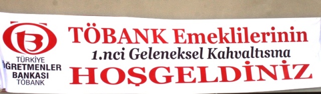 TÖBANK, Türkiye Öğretmenler bankası Emeklileri Geleneksel Kahvaltı Fotoları