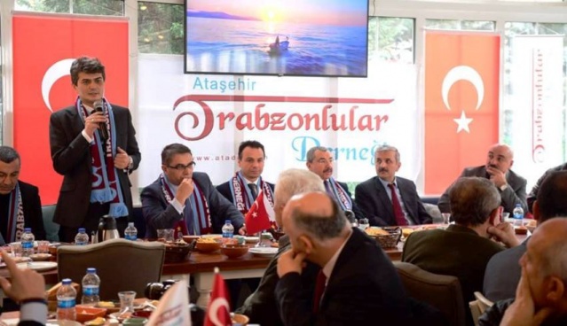 ATAŞEHİR TRABZONLULAR DERNEĞİ İSMAİL ERDEM’İ AĞIRLADI