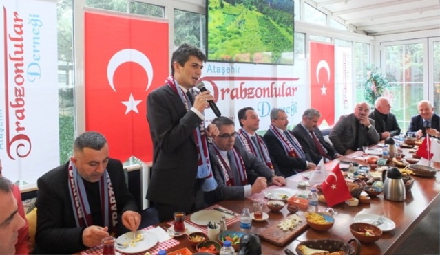 ATAŞEHİR TRABZONLULAR DERNEĞİ İSMAİL ERDEM’İ AĞIRLADI