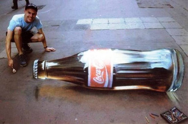 Üç Boyutlu Sokak Fotoğrafları