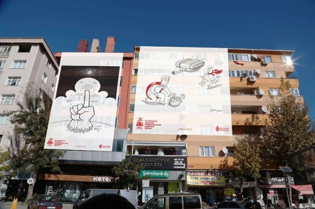 Dünyanın En Büyük Karikatür Sergisi Ümraniye'de