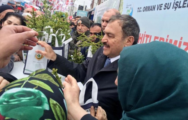 Veysel Eroğlu, Ataşehir Fidan Dağıtım ve Referandum Etkinliği 2017