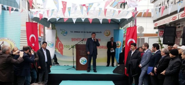 Veysel Eroğlu, Ataşehir Fidan Dağıtım ve Referandum Etkinliği 2017