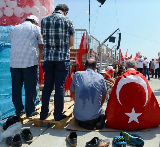 Yenikapı Demokrasi ve Şehitler Mitingi fotoları 2016