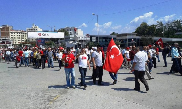 Yenikapı Demokrasi ve Şehitler Mitingi fotoları 2016