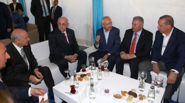 Yenikapı Demokrasi ve Şehitler Mitingi fotoları 2016