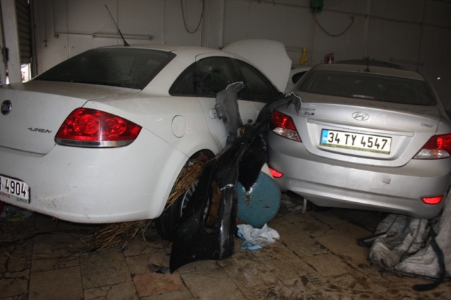 Ataşehir, Yenisahra, Ali Fuat Cebesoy Köprüsü Sel Baskını Fotoları 18 Temmuz 2017