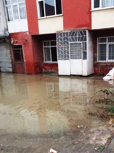 Ataşehir, Yenisahra, Ali Fuat Cebesoy Köprüsü Sel Baskını Fotoları 18 Temmuz 2017