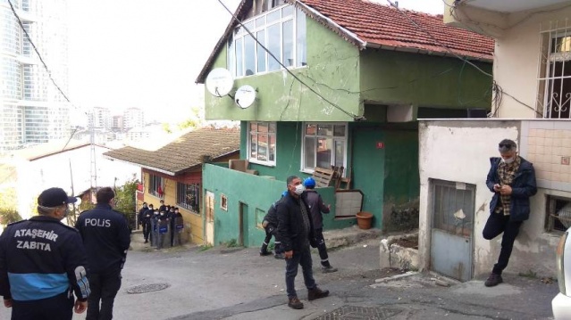 Yenisahra Mahallesi Kentsel Dönüşüm Karot Alınan Binaları Tahliyesi 2020