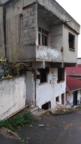 Yenisahra Mahallesi Kentsel Dönüşüm Karot Alınan Binaları Tahliyesi 2020