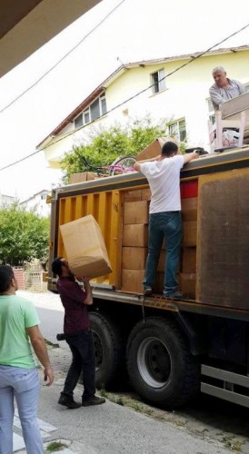 Zara Gençlik Platformu Erzak dağıtımı 2015