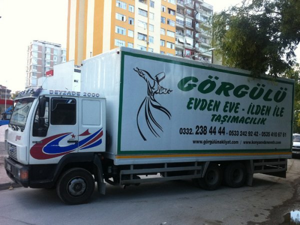 GÖRGÜLÜ  Konya evden eve asansörlü nakliyat taşıma