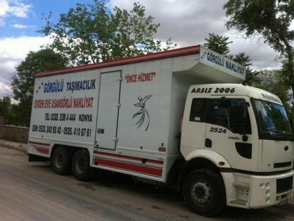 Görgülü Şanlıurfa Kamyon Tır Garajı Evden Eve Nakl