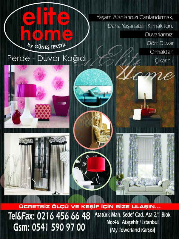 ELİTE HOME PERDE DUVARKAĞIDI