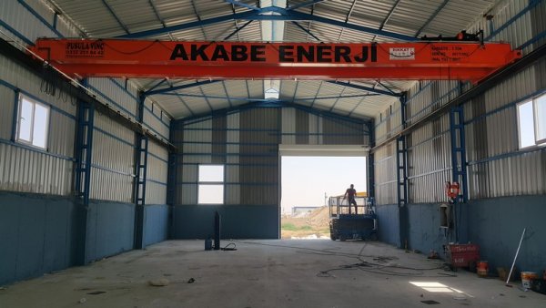 PUSULA Konya Tavan vinci Monoray Vinç