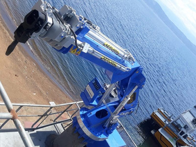 ASELKON marine crane  ship crane port crane Gemi v