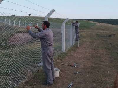 ALTAY Afyon Tel örgü tel çit Tarla bahçe çiti