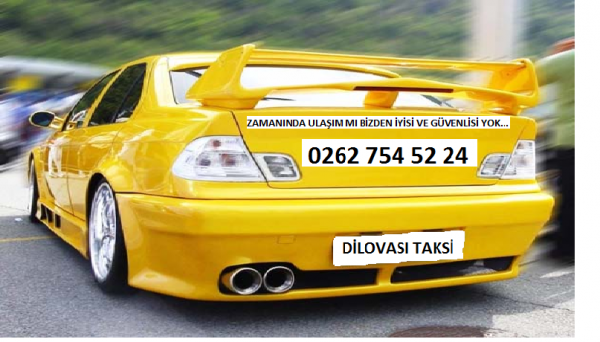 DİLOVASI TAKSİ