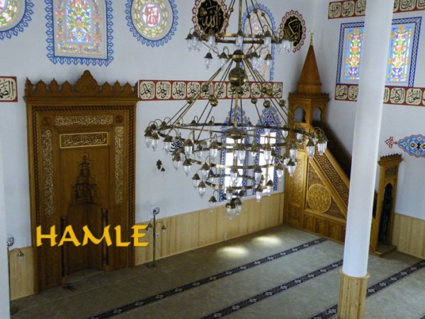 HAMLE Kündekari kapı minber mihrap müezzinlik Kony
