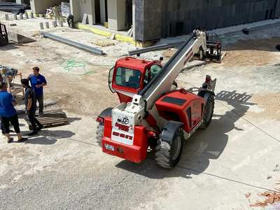 ÖZIŞIK Konya kiralık manitou telehandler 4x4 forkl