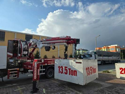 KAAN Katlanır bomlu vinç hidrolik vinç servis vinc