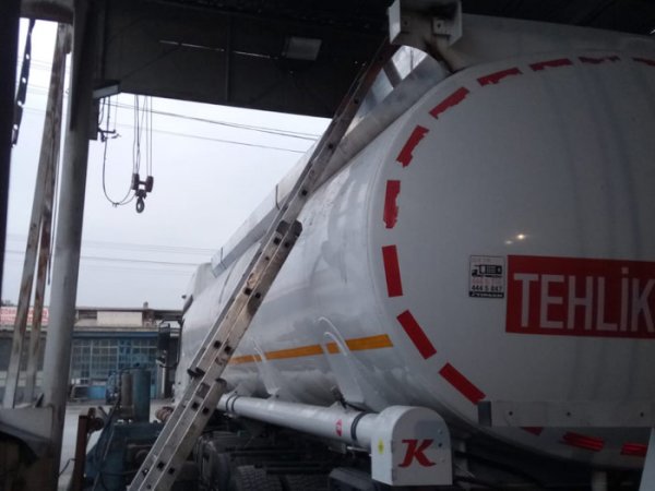 BİRSAN sigortalı kaskolu tanker tamiri lpg tanker