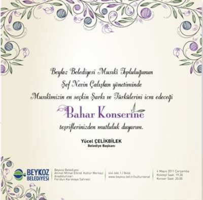 BEYKOZ BAHAR KONSERİ