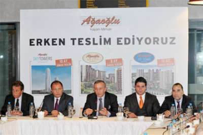 AĞAOĞLU 3 PROJEYİ 1 YIL ERKEN TESLİM ETTİ, DAİRE SAHİBİNE 30 BİN LİRA KAZANDIRDI