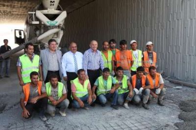 KADİR TOPBAŞ TEPEÜSTÜ KAVŞAĞINDA İNCELEMELERDE BULUNDU