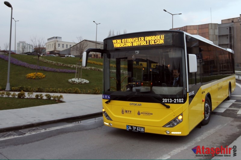 ATAŞEHİR'DEN GEÇEN İETT OTOBÜS HATLARI