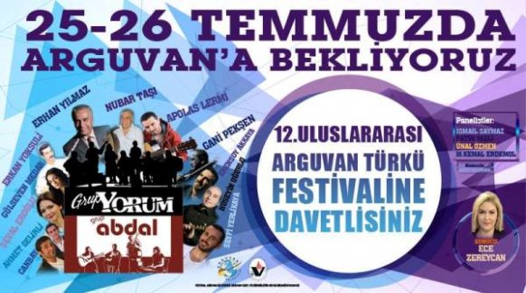 12. ULUSLARARASI ARGUVAN TÜRKÜ FESTİVALİ