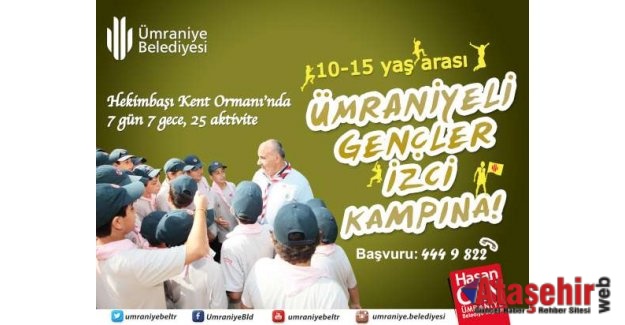 ÜMRANİYELİ ÇOCUKLARIN İLK İZCİLİK HEYECANI BAŞLADI!