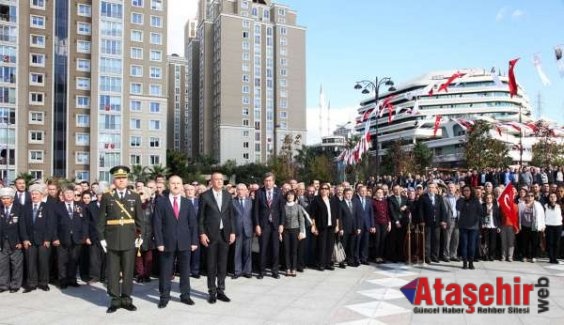 29 Ekim Cumhuriyet Bayramı Ataşehir'de Tören Kutlandı