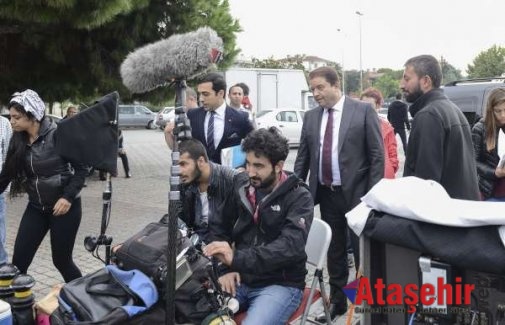 Başkan Kılıç’tan dizi setine sürpriz ziyaret