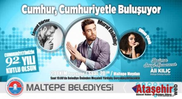 MALTEPE'DE 29 EKİM COŞKUSU YAŞANACAK