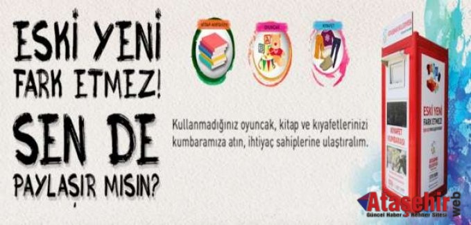 Ataşehir'de Sosyal Kumbaralar yardımlarınızı bekliyor