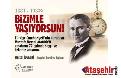 Battal İlgezdi'nin 10 Kasım Mesajı