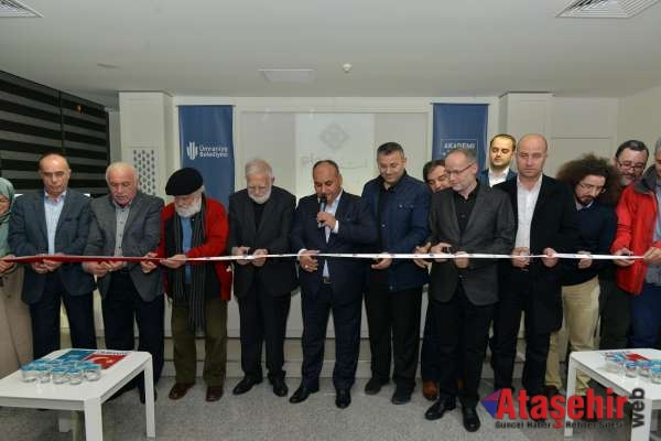 “ÖZGÜN HAT SERGİSİ” ÜMRANİYE KÜLTÜR VE SANAT MERKEZİ’NDE AÇILDI