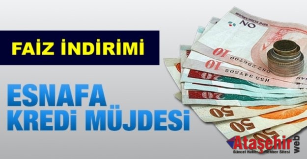 Esnafa yüzde %100' faiz indirimi