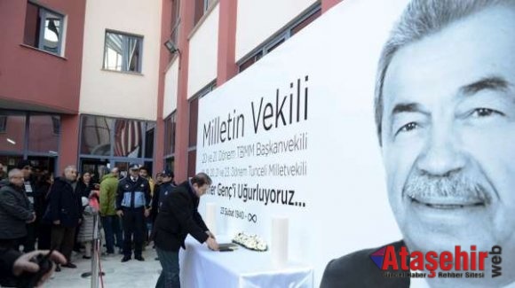 Kamer Genç için taziye defteri açıldı
